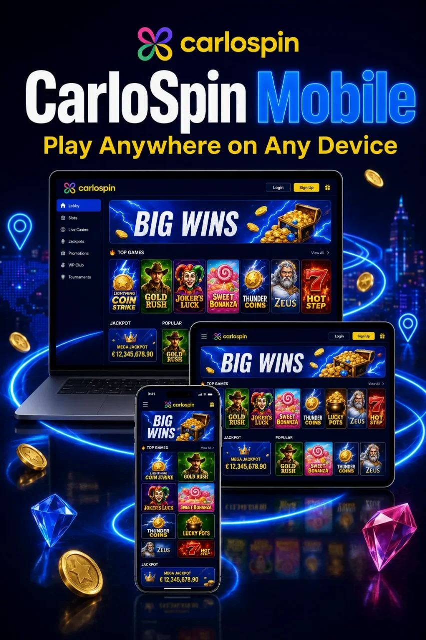 CarloSpin Casino App — Mobiel Gokken op Android en iOS